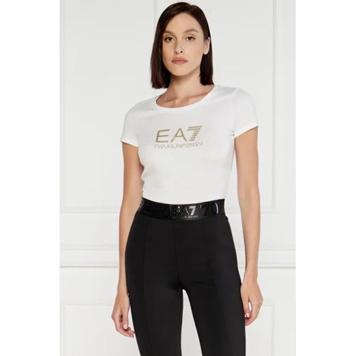 EA7 T-shirt | Slim Fit M okazja Gomez Fashion Store