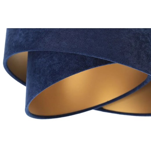 Granatowa lampa wisząca nad stół glamour - S510-Herva Lumes One Size Edinos.pl