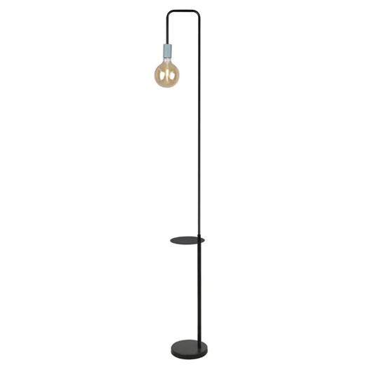Elegancka lampa stojąca z półką - K212-Mito ze sklepu Edinos.pl w kategorii Lampy podłogowe - zdjęcie 173367613