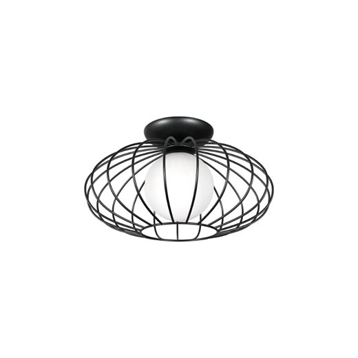 Nowoczesna czarna lampa sufitowa - K440-Polot ze sklepu Edinos.pl w kategorii Lampy sufitowe - zdjęcie 173367840