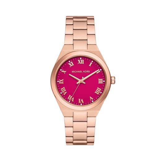 Zegarek Michael Kors Lennox MK7462 Złoty ze sklepu eobuwie.pl w kategorii Zegarki - zdjęcie 173368204