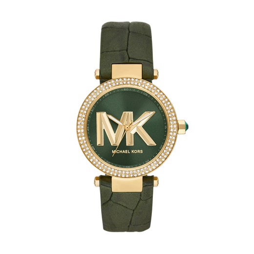 Zegarek Michael Kors Parker MK4724 Zielony Michael Kors one size eobuwie.pl okazja