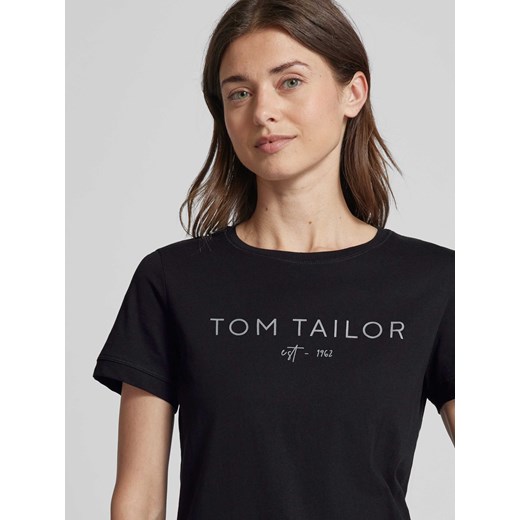 T-shirt z nadrukiem z logo Tom Tailor XL Peek&Cloppenburg 