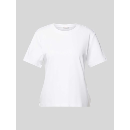 T-shirt z rozcięciami po bokach ze sklepu Peek&Cloppenburg  w kategorii Bluzki damskie - zdjęcie 173368301