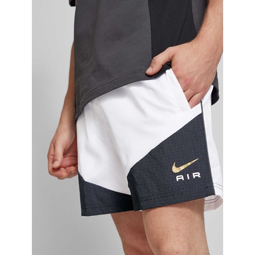 Szorty z dzianiny dresowej z nadrukiem z logo Nike M okazja Peek&Cloppenburg 
