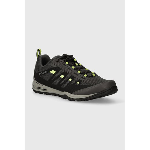 Columbia buty Vapor Vent męskie kolor szary 1721481 ze sklepu ANSWEAR.com w kategorii Buty trekkingowe męskie - zdjęcie 173370743