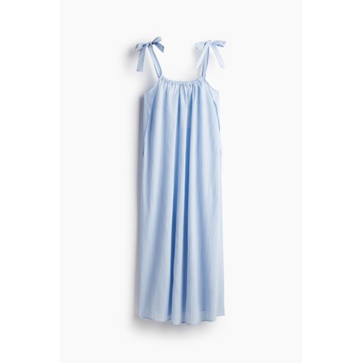 H & M - MAMA Krepowana sukienka Before & After - Niebieski H & M XL H&M