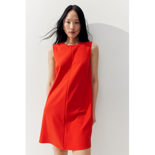 H & M - Prosta sukienka - Czerwony ze sklepu H&M w kategorii Sukienki - zdjęcie 173372302