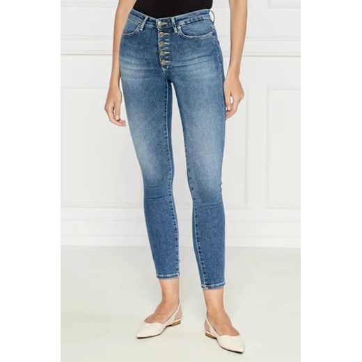 DONDUP - made in Italy Jeansy IRIS | Super Skinny fit ze sklepu Gomez Fashion Store w kategorii Jeansy damskie - zdjęcie 173372580