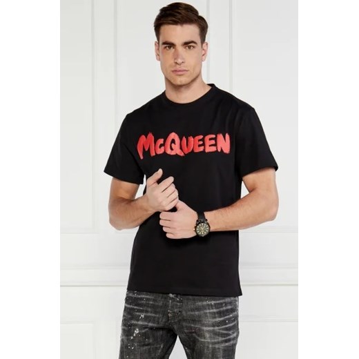 Alexander McQueen T-shirt | Regular Fit ze sklepu Gomez Fashion Store w kategorii T-shirty męskie - zdjęcie 173372583