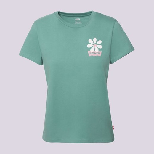 LEVI&#039;S T-SHIRT THE PERFECT TEE GREENS XS Sizeer