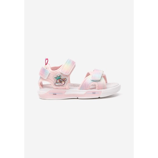 Różowe sandały dziewczęce Khalisa Zapatos 27 okazyjna cena Zapatos