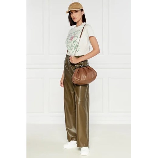 Weekend MaxMara Skórzana torebka na ramię TOBACCO Weekend Maxmara One Size Gomez Fashion Store