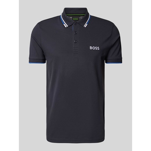 Koszulka polo o kroju regular fit z wyhaftowanym logo model ‘Paddy’ ze sklepu Peek&Cloppenburg  w kategorii T-shirty męskie - zdjęcie 173377154