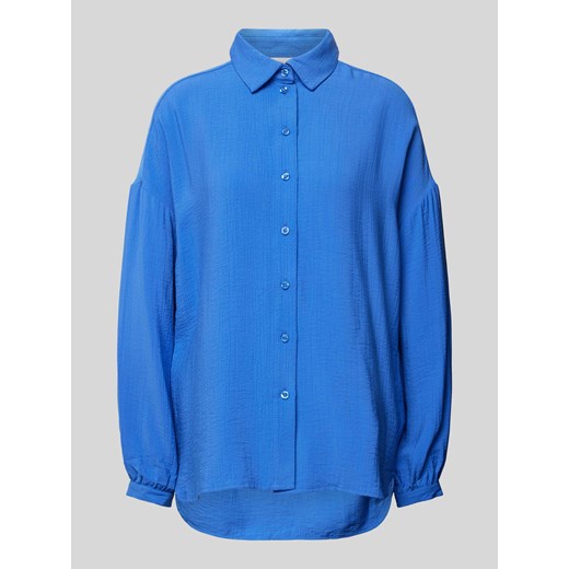 Bluzka koszulowa z listwą guzikową ze sklepu Peek&Cloppenburg  w kategorii Koszule damskie - zdjęcie 173377161