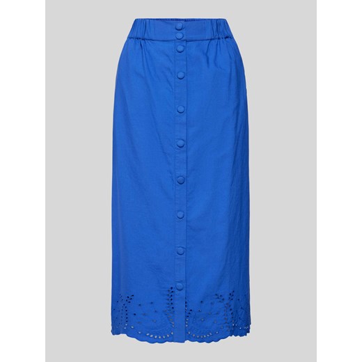 Spódnica midi z listwą guzikową model ‘BIRA’ ze sklepu Peek&Cloppenburg  w kategorii Spódnice - zdjęcie 173377223