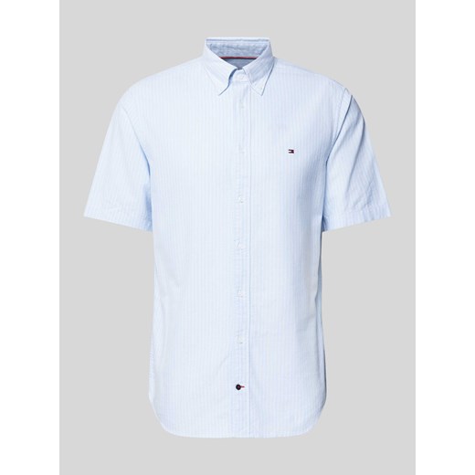 Koszula biznesowa o kroju regular fit ze wzorem w paski ze sklepu Peek&Cloppenburg  w kategorii Koszule męskie - zdjęcie 173377254