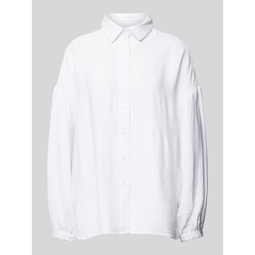 Bluzka koszulowa z listwą guzikową ze sklepu Peek&Cloppenburg  w kategorii Koszule damskie - zdjęcie 173377261