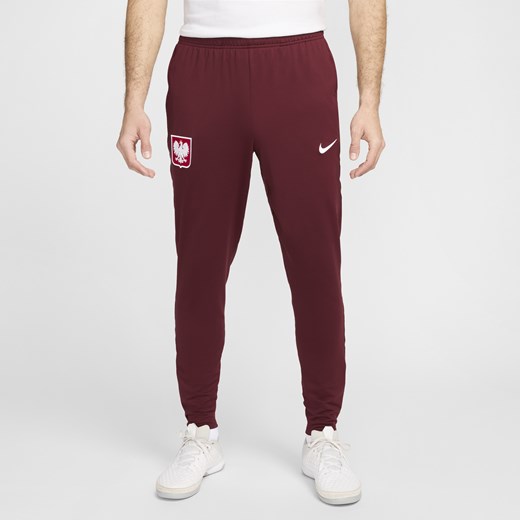 Męskie spodnie piłkarskie Polska Strike Nike Dri-FIT - Czerwony Nike M Nike poland