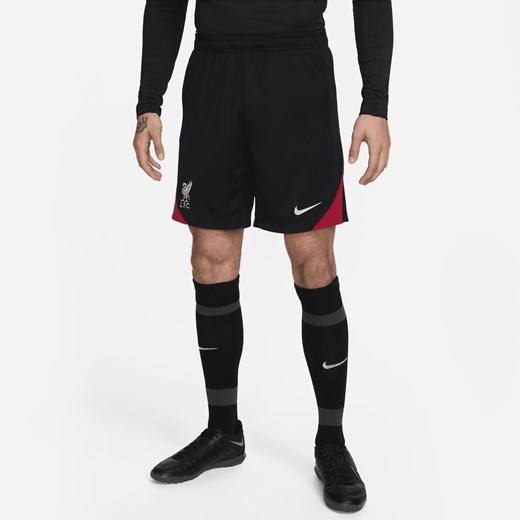 Męskie spodenki piłkarskie z dzianiny Nike Dri-FIT Liverpool F.C. Strike - Czerń Nike 3XL Nike poland