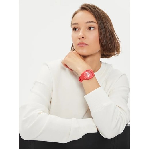 adidas Originals Zegarek Project Two Watch AOST23051 Czerwony uniwersalny promocja MODIVO