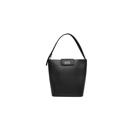 Calvin Klein Torebka Ck Push Bucket Bag_Epi Mn K60K612344 Czarny ze sklepu MODIVO w kategorii Torby Shopper bag - zdjęcie 173377910