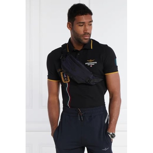 Aeronautica Militare Saszetka nerka MARSUPIO Aeronautica Militare One Size okazja Gomez Fashion Store