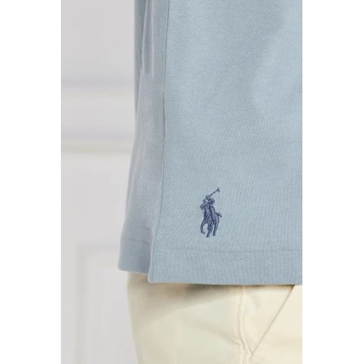 Bluzka damska Polo Ralph Lauren z krótkimi rękawami z okrągłym dekoltem z napisem
