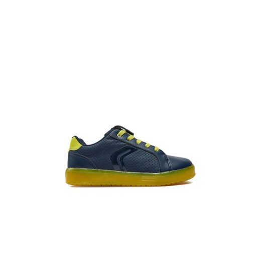 Geox Sneakersy J Kommodor B. B J745PB 0BCBU C0749 Granatowy Geox 34 wyprzedaż MODIVO