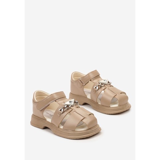 Sandały dziecięce Born2be ze skóry 
