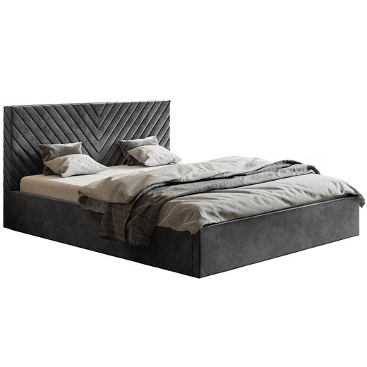 Tapicerowane łóżko 120x200 Nuvell 3X - 36 kolorów Elior One Size wyprzedaż Edinos.pl