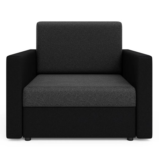 Sofa amerykanka szary + czarny - Dayton 3X Elior One Size promocja Edinos.pl