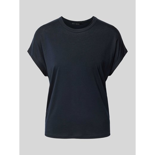 T-shirt z lyocellu w jednolitym kolorze model ‘Kanja’ ze sklepu Peek&Cloppenburg  w kategorii Bluzki damskie - zdjęcie 173388490