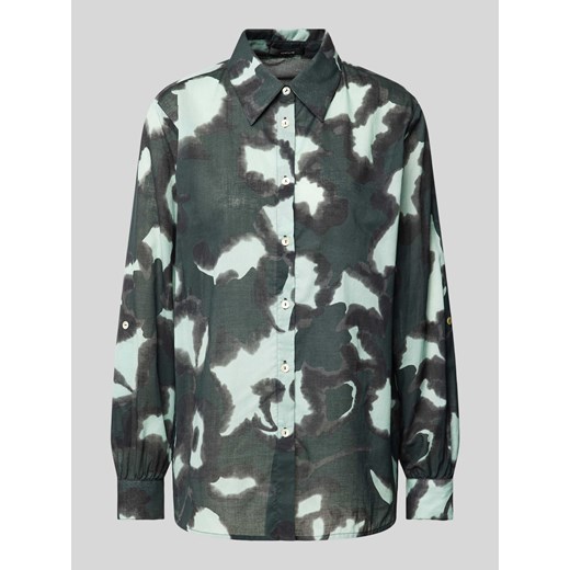 Bluzka we wzory na całej powierzchni ze sklepu Peek&Cloppenburg  w kategorii Koszule damskie - zdjęcie 173388521