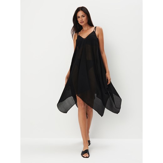 Mohito - Sukienka plażowa midi - czarny ze sklepu Mohito w kategorii Odzież plażowa - zdjęcie 173389502