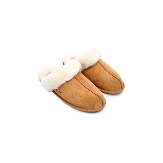 UGG Ocieplane obuwie domowe W SCUFFETTE II | z dodatkiem wełny 38 promocyjna cena Gomez Fashion Store