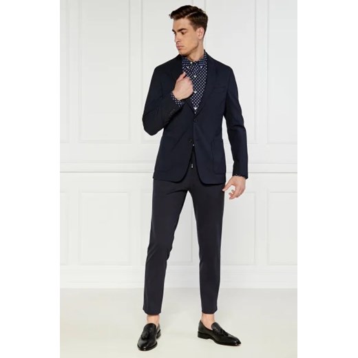 BOSS BLACK Wełniana marynarka Hanry | Slim Fit | stretch 46 Gomez Fashion Store