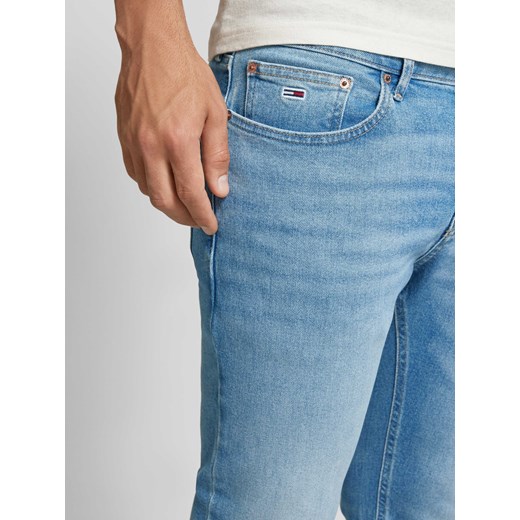 Jeansy o kroju slim fit z 5 kieszeniami model ‘SCANTON’ Tommy Jeans 30/30 okazyjna cena Peek&Cloppenburg 