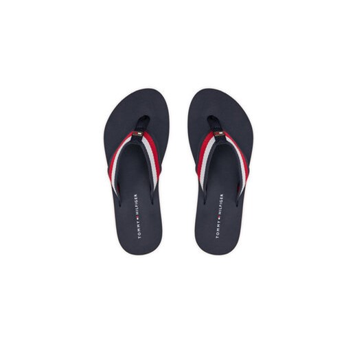 Tommy Hilfiger Japonki Corporate Beach Sandal FW0FW07986 Kolorowy Tommy Hilfiger 37 wyprzedaż MODIVO