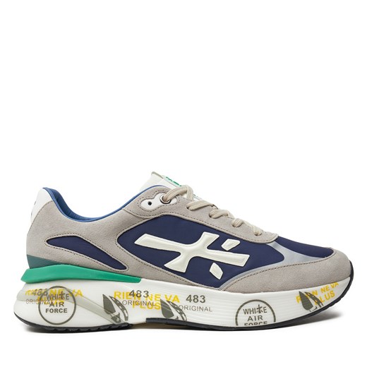 Sneakersy Premiata Moerun VAR 6334 Granatowy ze sklepu eobuwie.pl w kategorii Buty sportowe męskie - zdjęcie 173399462