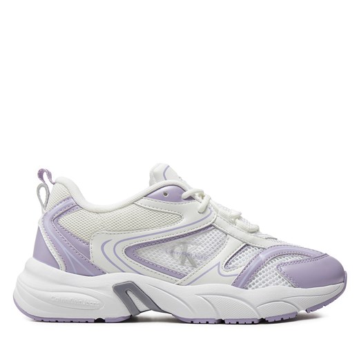 Calvin Klein buty sportowe damskie sneakersy płaskie białe wiosenne