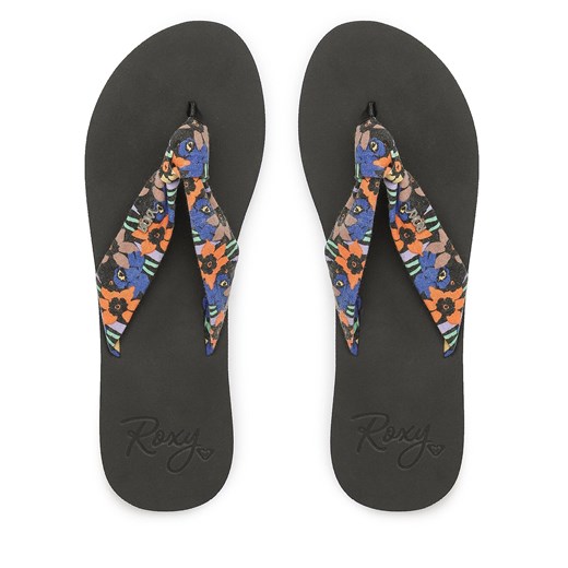 Japonki Roxy ARJL100954 Czarny 37 okazyjna cena eobuwie.pl
