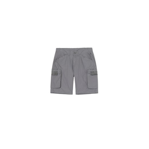 Cropp - Szare gładkie szorty - szary ze sklepu Cropp w kategorii Spodenki męskie - zdjęcie 173400534