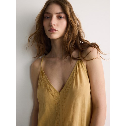 Sukienka Reserved tkaninowa