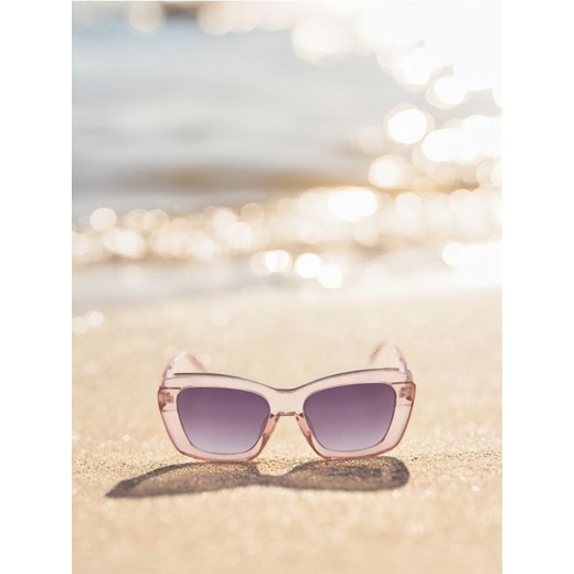 Sinsay - Okulary przeciwsłoneczne - fioletowy ze sklepu Sinsay w kategorii Okulary przeciwsłoneczne damskie - zdjęcie 173403671