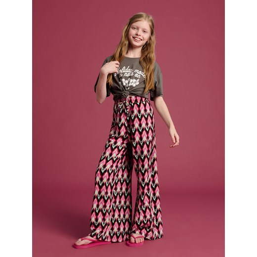 Bluzka dziewczęca Sinsay letnia w nadruki 