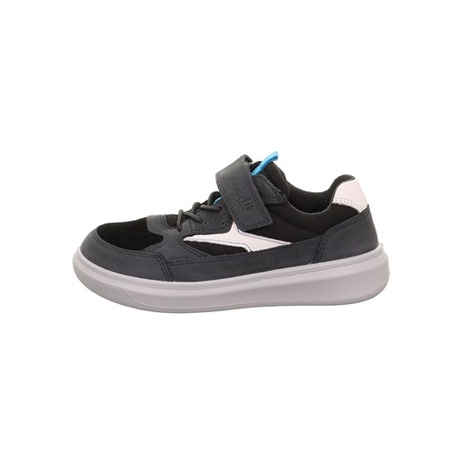 superfit Skórzane sneakersy &quot;Cosmo&quot; w kolorze antracytowym ze sklepu Limango Polska w kategorii Buty sportowe dziecięce - zdjęcie 173405043