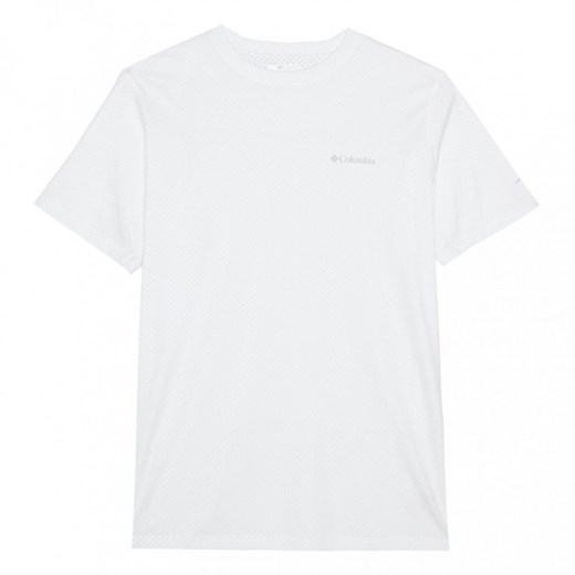 Męska koszulka termoaktywna Columbia Zero Rules - biała ze sklepu Sportstylestory.com w kategorii T-shirty męskie - zdjęcie 173407483