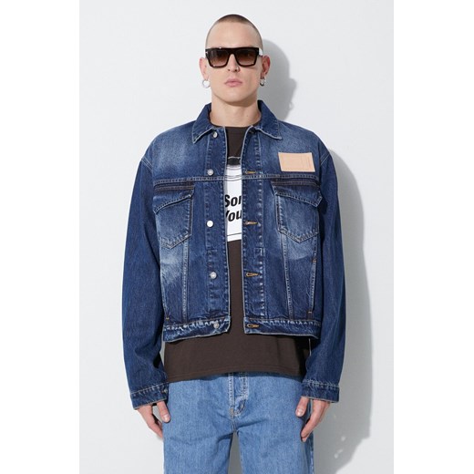 A-COLD-WALL* kurtka jeansowa VINTAGE WASH DENIM JACKET męska kolor niebieski A-cold-wall* 50 okazja PRM
