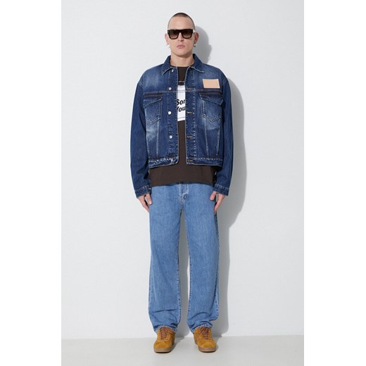 A-COLD-WALL* kurtka jeansowa VINTAGE WASH DENIM JACKET męska kolor niebieski A-cold-wall* 50 wyprzedaż PRM
